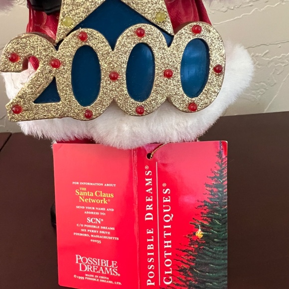 Possible Dreams "Greeting the Millenium" (Year 2000) Santa - Picture 6 of 9